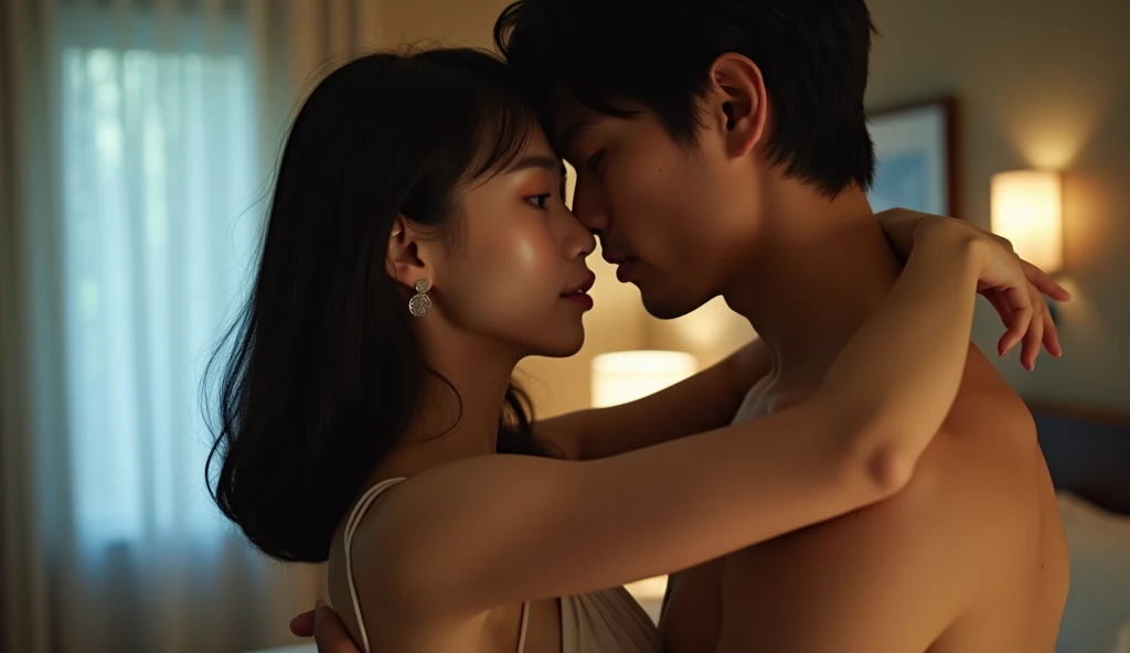 女性用風俗セラピストと女風ユーザーがハグをしている画像