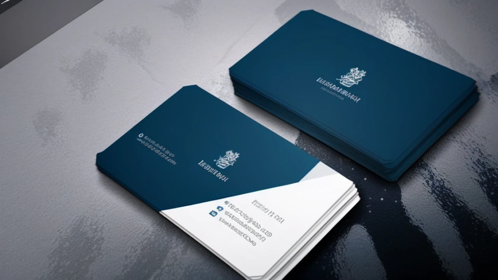 女性用風俗セラピストの名刺の束が置いてある画像