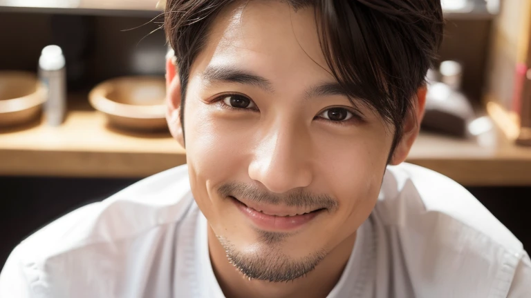 微笑んでいる様子の女性用風俗セラピストの画像