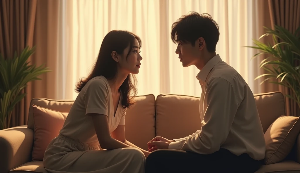 女性用風俗セラピストからカウンセリングを受けている女風ユーザーの画像