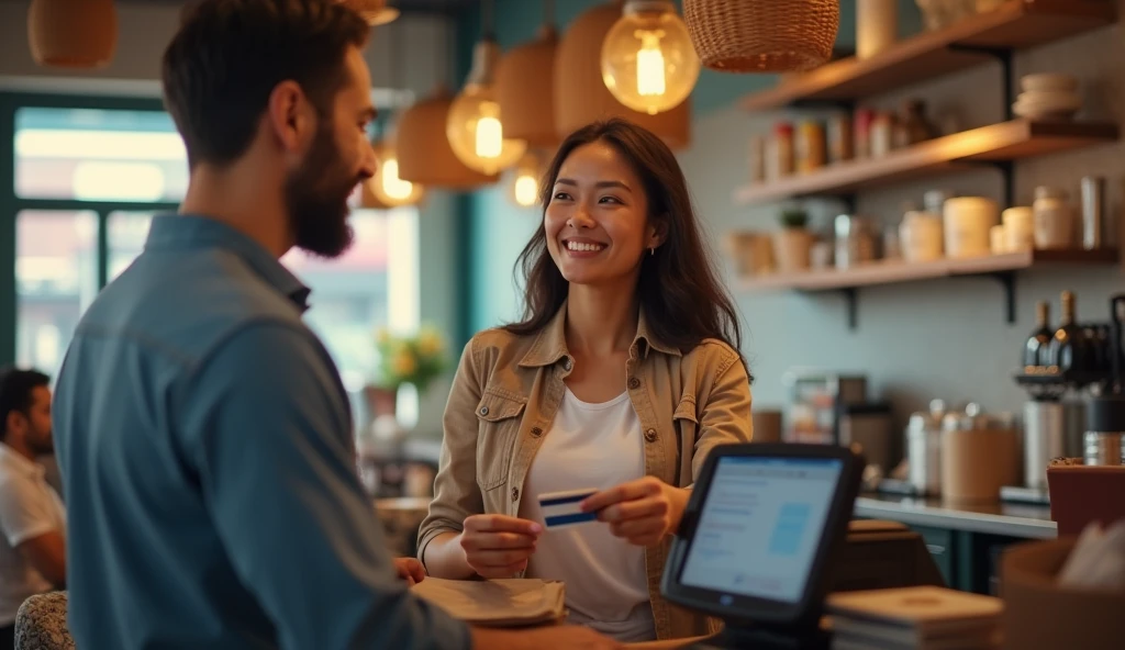飲食代を支払っている女風ユーザーの画像