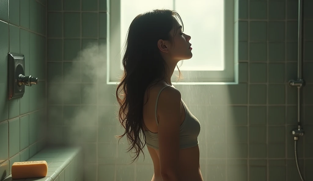 シャワーを浴びようとしている女風ユーザーの画像