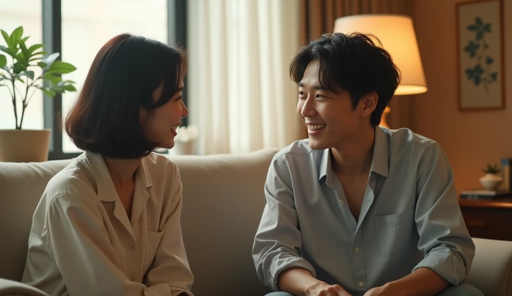 女性用風俗セラピストと女風ユーザーが談笑している画像